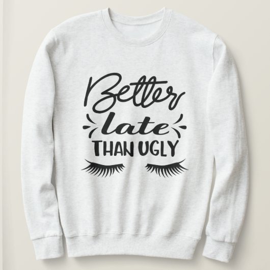 Dames Basics Sweatshirt (Design voorkant)