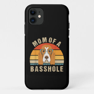 Dames Basset Hound Presenteert Grappige Moeder Van Case-Mate iPhone Case