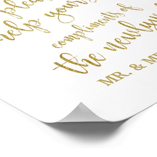 Dames Bathroom mandje Glitter 8x10 bruiloft Poster (Hoek)