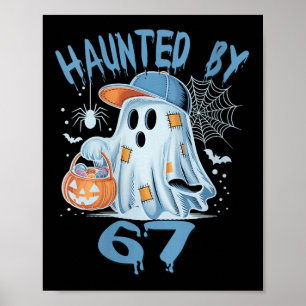 Dames Behekste 6 7 Zes Zeven 67 Meme Halloween Cos Poster