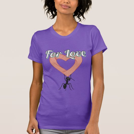 Dames Bella+Canvas aansluitende T-shirt (Voorkant)
