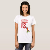 Dames bella+canvas relaxte pasvorm jersey T-shirt (Voorkant volledig)