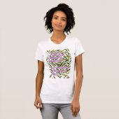 Dames Bella+Canvas slanke T-shirt (Voorkant volledig)