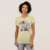 Dames Bella+Canvas slanke T-shirt (Voorkant volledig)
