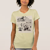 Dames Bella+Canvas slanke T-shirt (Voorkant)