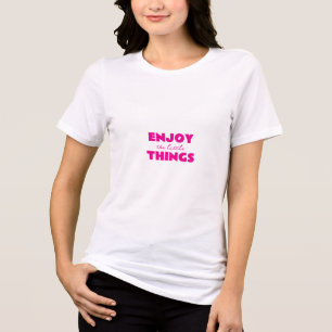 Dames Bella+Canvas Slim Fit T-Shirt (Wit