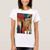 Dames Bella+canvas spaghetti strap tanktop (Voorkant)