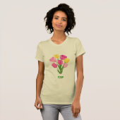 Dames Bella+Canvas strak zittend T-shirt (Voorkant volledig)