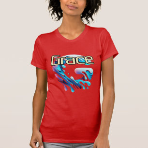 Dames Bella+Canvas strak zittende T-shirt