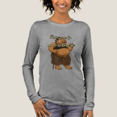 Dames Bella+Canvas Tri-blend lange mouw shirt, Shirt (Voorkant)