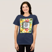 Dames Bella+Canvas Tri-blend T-shirt (Voorkant volledig)