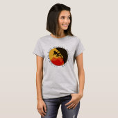 Dames Bella+Canvas wijdvallend T-shirt (Voorkant volledig)