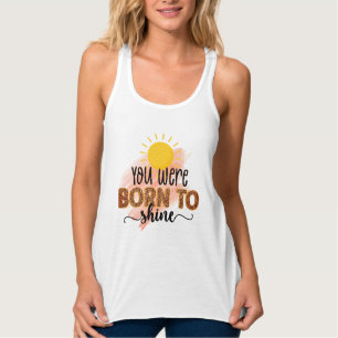 Dames Bella+canvas wijdvallende racerback tanktop