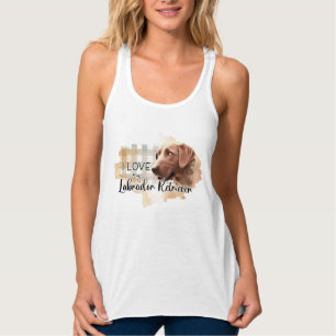 Dames Bella+canvas wijdvallende racerback tanktop