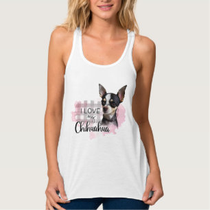 Dames Bella+canvas wijdvallende racerback tanktop