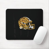 Dames Bend & Snap Luipaardprint Helm Voetbal Muismat (Met muis)