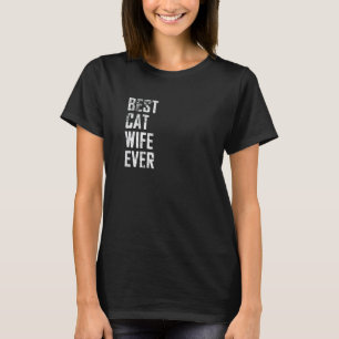 Dames Beste Kat Vrouw Ooit Vintage Moederdag T-shirt