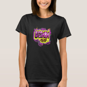 Dames Beste Moeder Ooit Airbrush T-shirt