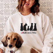 Dames Beste Vriend Hond Sweatshirt