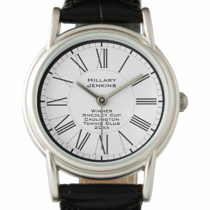 Dames bij de wedstrijd Tennis Winner Horloge