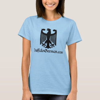 Dames Black Eagle Logo T-Shirt