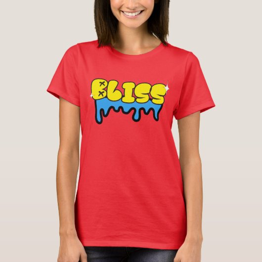 Dames Bliss Katoenen T-shirt (Voorkant)