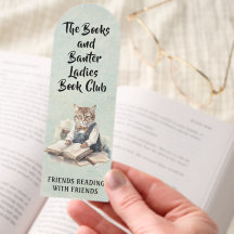 Dames Boekenclub Lezen Kat Bladwijzer