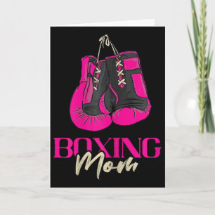 Dames Boksen Moeder Boxer Bokshandschoenen Kickbok Kaart