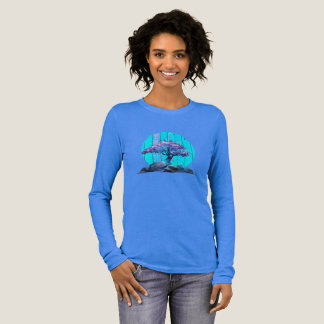 Dames Bonsaii Boom Lange mouwen T-shirt 