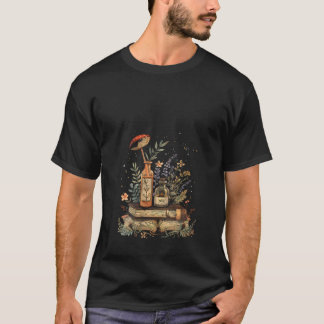 Dames Bosheksenkunst Cottagecore Betoverde Kruiden T-shirt