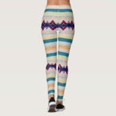Dames Bottoms in Grijs Leggings (Achterkant)
