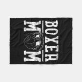 Dames Boxer Hond Moeder Mama Cadeau Fleece Deken (Voorkant (Horizontaal))