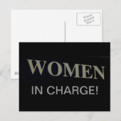 DAMES BRIEFKAART (Voorkant / Achterkant)