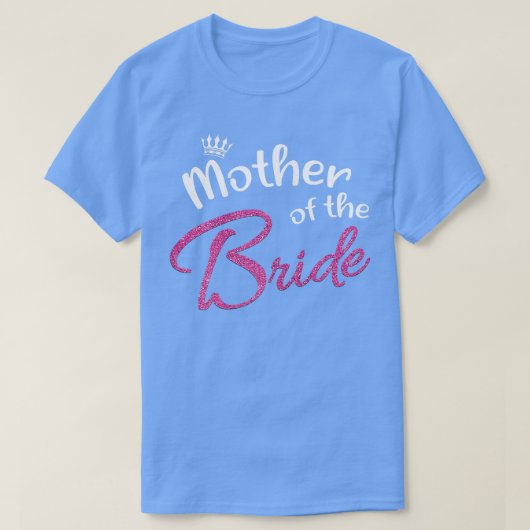 Dames Bruid Moeder Bruidsmeisjes Afscheid Bruid Mo T-shirt (Design voorkant)