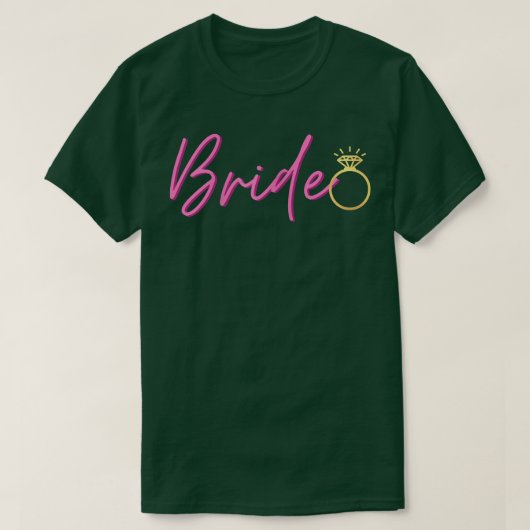 Dames Bruid vrijgezellenfeest  T-shirt (Design voorkant)