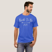 Dames Bruid Wordt 2020 Tshirt (Voorkant volledig)