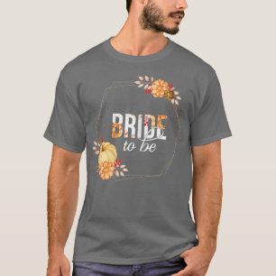Dames Bruid wordt bruidsmeisjes JGA-feest Huwelijk T-shirt