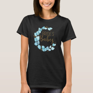 Dames Bruids Meisjes Hen Party Trouw Eucalyptus T-shirt