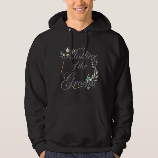 Dames Bruiloft Bruidsfeest Bruid Moeder Moeder Van Hoodie (Voorkant)