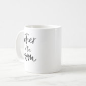 Dames Bruiloft Bruidsfeest Cadeaus Voor Moeder Cut Koffiemok (Voorkant links)