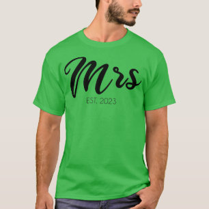 Dames Bruiloft Geschenken Mevrouw T-shirt