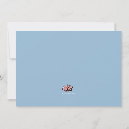 Dames Brunch Kaart (Achterkant)