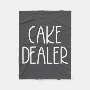 Dames Cake Er - Grappige Foodie Feest Bakker Citaa Fleece Deken