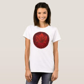Dames Canada Esdoorn T-Shirt Souvenir Shirt (Voorkant volledig)