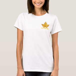 Dames Canada Jas Canada Vlag Souvenir Jas T-shirt