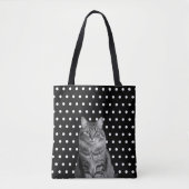 Dames Canvas Boodschappentas Aanpasbaar Tote Bag (Voorkant)