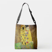 Dames Canvas tas met Klimt's The Kiss (Achterkant)