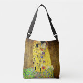 Dames Canvas tas met Klimt's The Kiss (Voorkant)