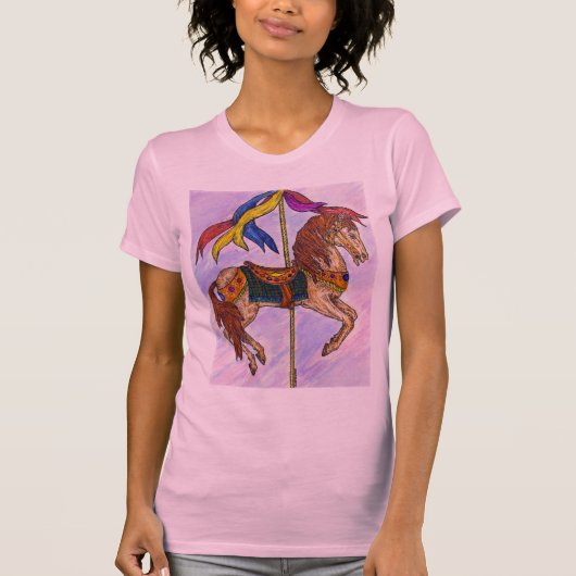 Dames Carrousel t-shirt (Voorkant)