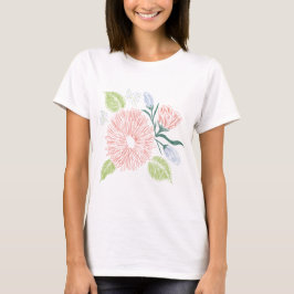 Dames casual T-shirt met korte mouwen – Zachte kat